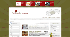 Desktop Screenshot of byty.reality-krupina.eu